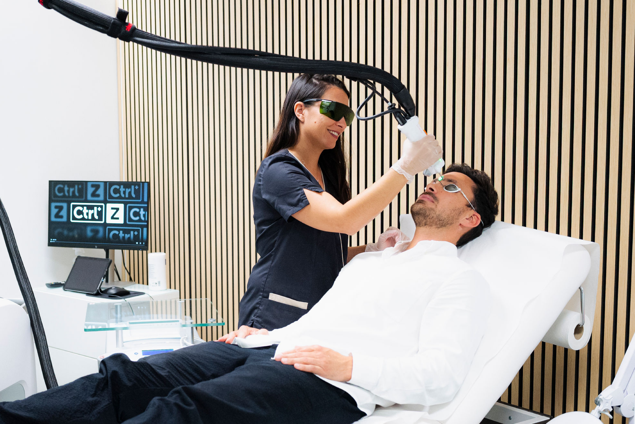 epilation laser barbe