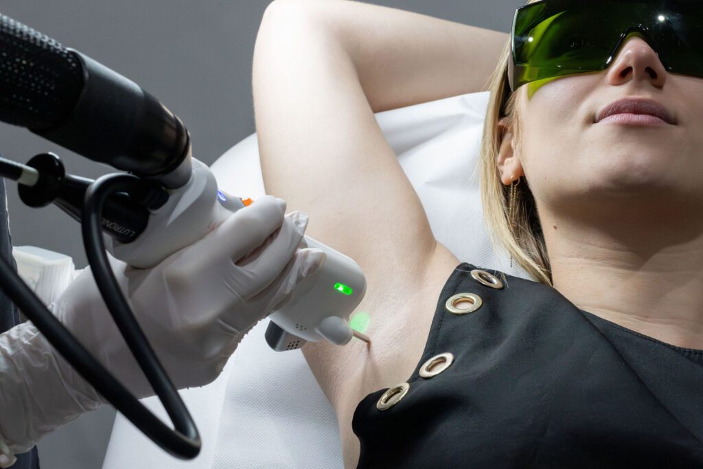 epilation laser des aisselles